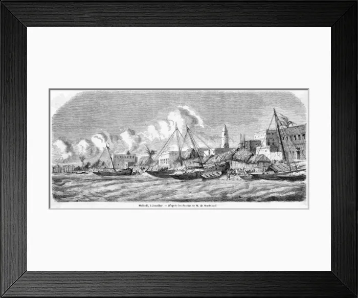 Framed Print : Tanzania Zanzibar Framed Print : Tanzania Zanzibar