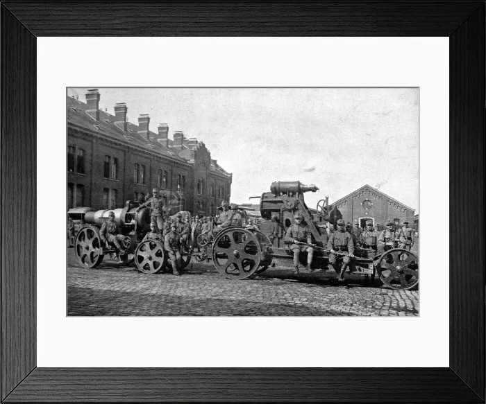 Framed Print : Black Maria gun Framed Print : Black Maria gun