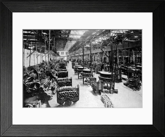 Framed Print : Wolseley Motors now a shell factory Framed Print : Wolseley Motors now a shell factory
