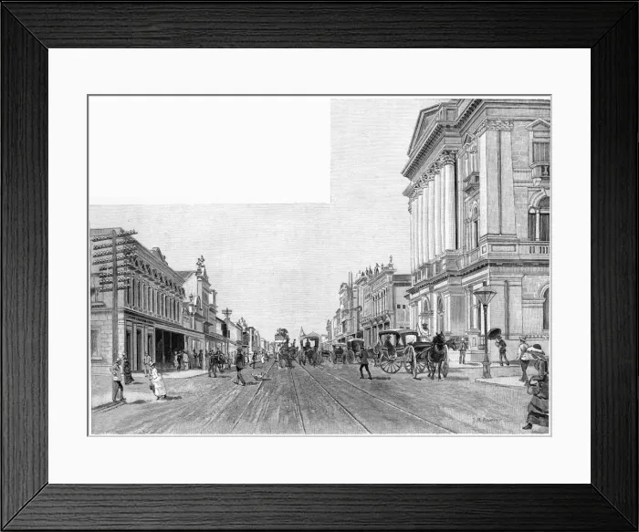 Framed Print : Australia Brisbane Framed Print : Australia Brisbane
