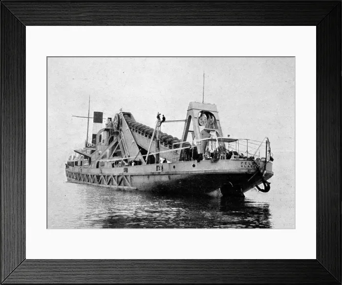Framed Print : SS Peluge, 1912 Framed Print : SS Peluge, 1912