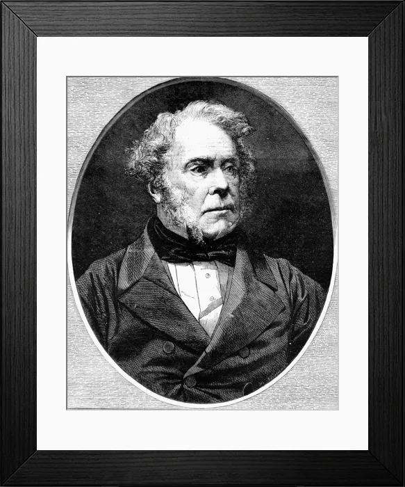 Framed Print : Lord Palmerston (1784-1865) Framed Print : Lord Palmerston (1784-1865)