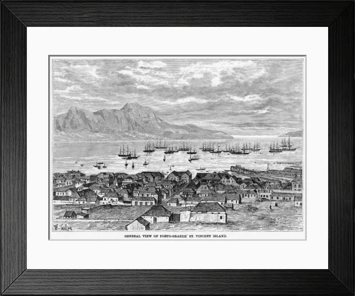 Framed Print : Atlantic Cape Verde Is Framed Print : Atlantic Cape Verde Is