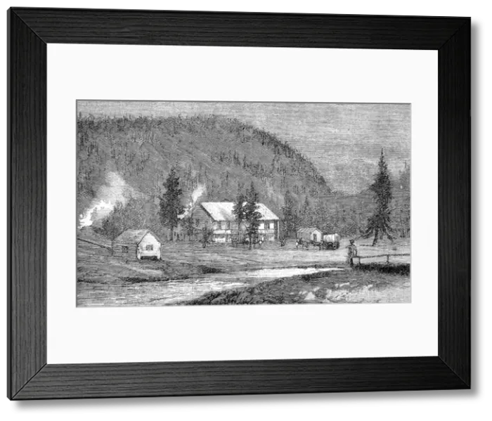 Framed Print : Fire-Hole Basin, Yellowstone Park, 1888 Framed Print : Fire-Hole Basin, Yellowstone Park, 1888