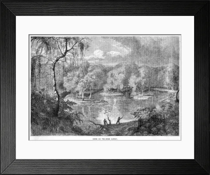 Framed Print : Australia Murray River Framed Print : Australia Murray River