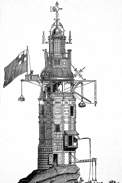 The Eddystone Lighthouse of 1698