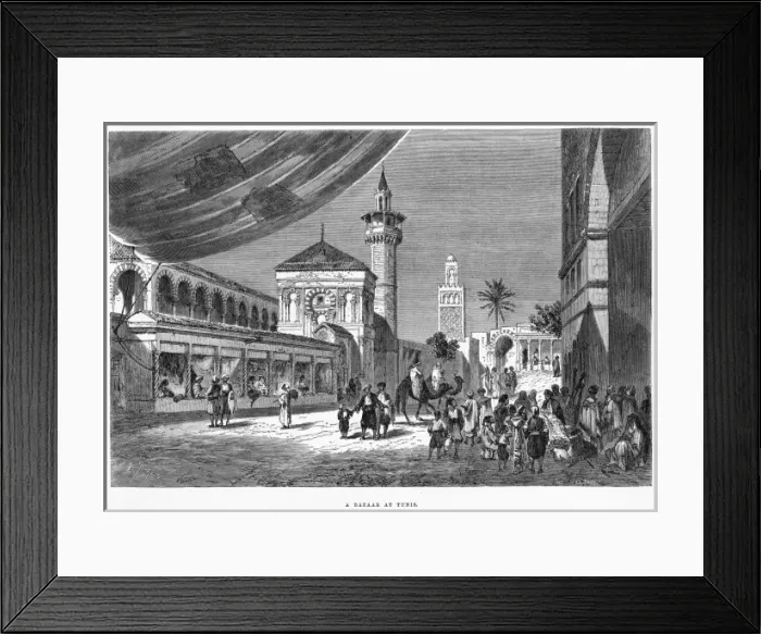 Framed Print : Tunisia Tunis Framed Print : Tunisia Tunis