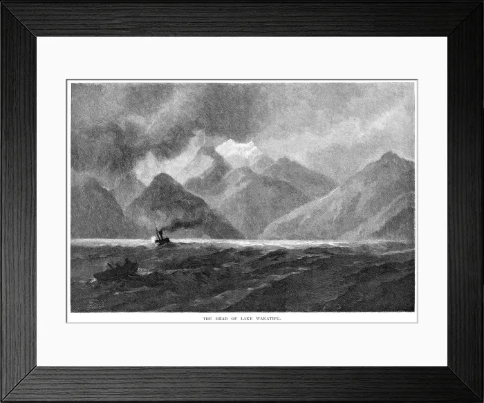 Framed Print : New Zealand L Wakatipu Framed Print : New Zealand L Wakatipu
