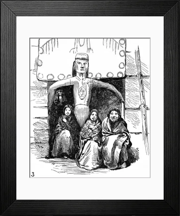 Framed Print : Native American Indian Lodge, Nanaimo, 1882 Framed Print : Native American Indian Lodge, Nanaimo, 1882
