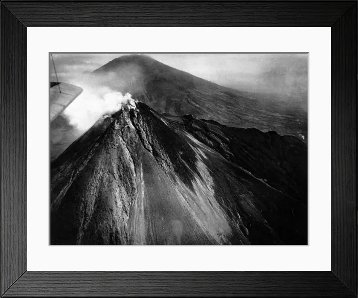 Framed Print : The crater of Merapi, Java Framed Print : The crater of Merapi, Java