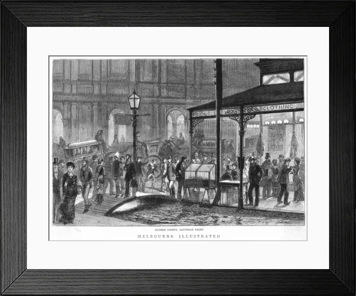 Framed Print : Australia Melbourne Framed Print : Australia Melbourne