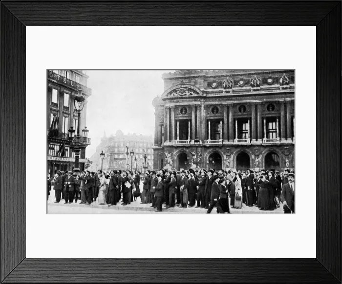 Framed Print : Place de l Opera Framed Print : Place de l Opera
