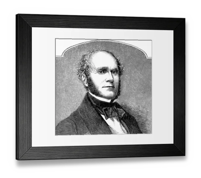Framed Print : American Celebrities. Literary Celebrities of New York, Fitz Framed Print : American Celebrities. Literary Celebrities of New York, Fitz