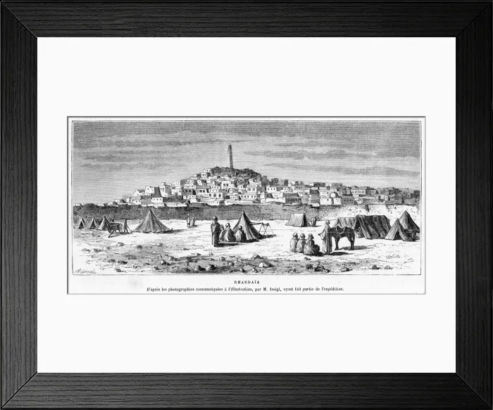 Framed Print : Tunisia Rhardaia Framed Print : Tunisia Rhardaia