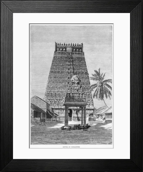 Framed Print : India Kumbakonam Framed Print : India Kumbakonam