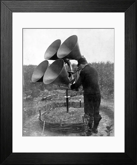 Framed Print : A Poste D ecoute Framed Print : A Poste D ecoute