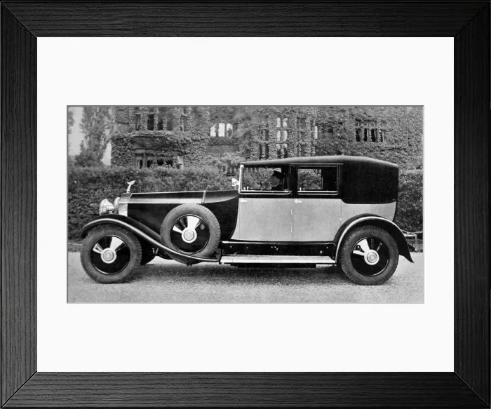 Framed Print : Rolls Royce Phantom 1, a Hooper Sedanca de Ville Framed Print : Rolls Royce Phantom 1, a Hooper Sedanca de Ville