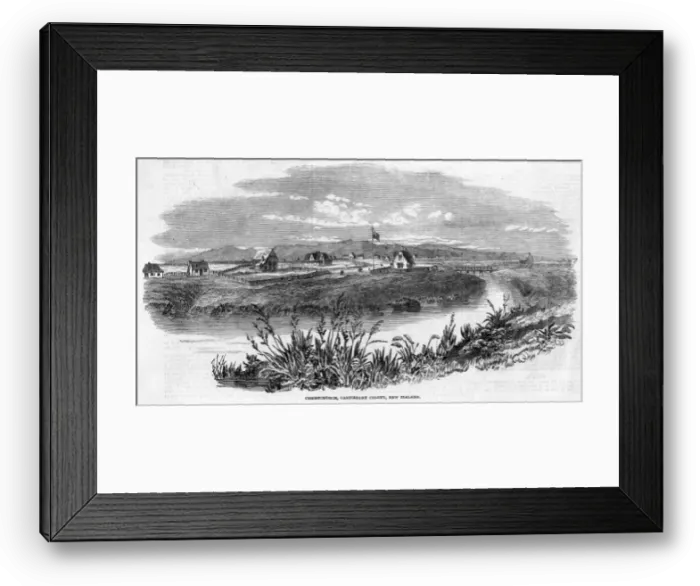 Framed Print : New Zealand Christchurch Framed Print : New Zealand Christchurch