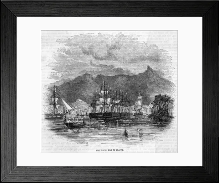 Framed Print : Indian Ocean Mauritius Framed Print : Indian Ocean Mauritius