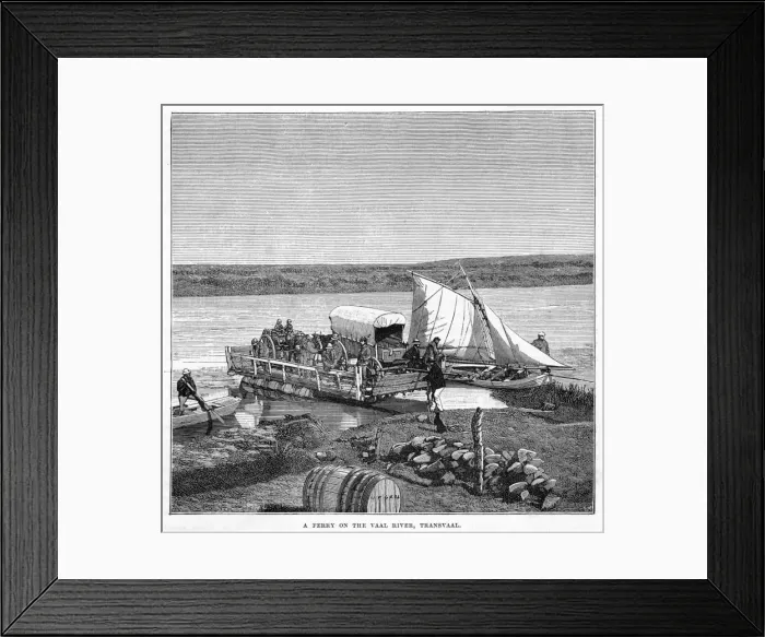 Framed Print : South Africa Vaal River Framed Print : South Africa Vaal River