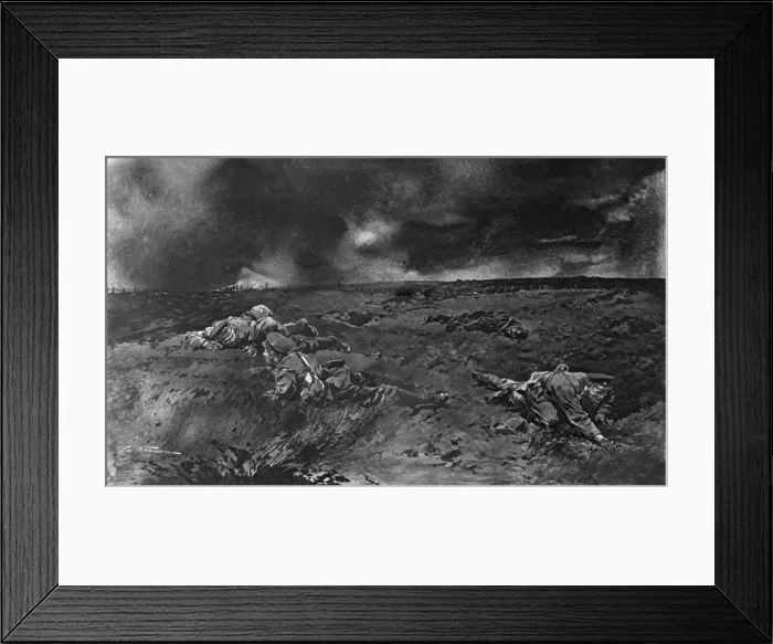 Framed Print : Locating sappers by ear Framed Print : Locating sappers by ear