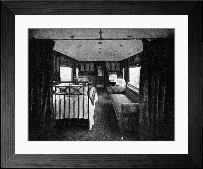 Framed Print : Hospital saloon on the London and North Western Railways Framed Print : Hospital saloon on the London and North Western Railways