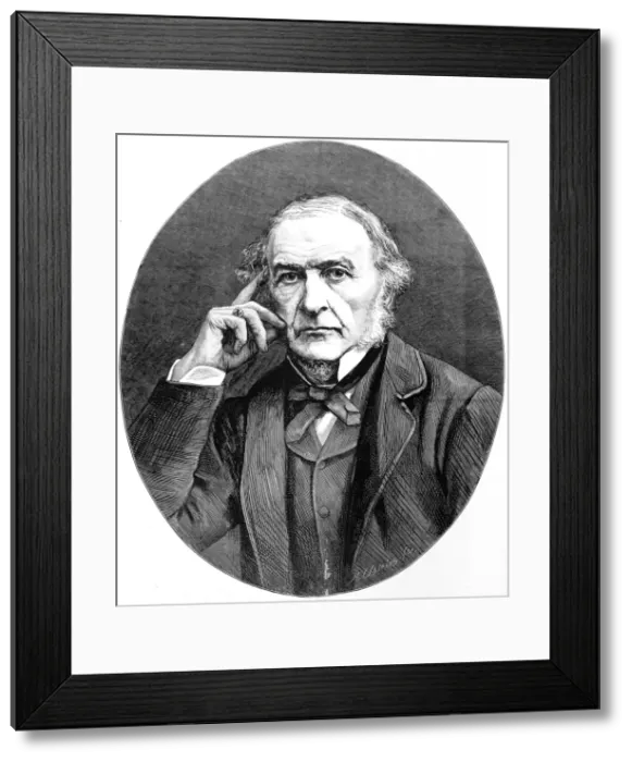 Framed Print : William Ewart Gladstone, (1809-1898) Framed Print : William Ewart Gladstone, (1809-1898)