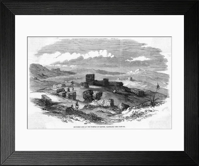 Framed Print : Tunisia Carthage Framed Print : Tunisia Carthage
