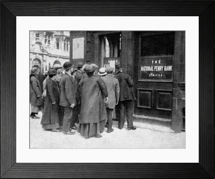 Framed Print : The National Penny Bank Framed Print : The National Penny Bank