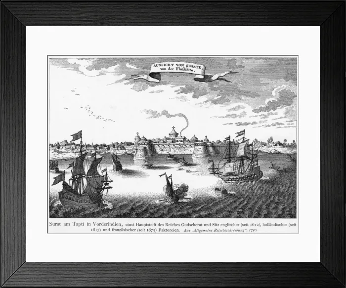 Framed Print : India Surat Framed Print : India Surat