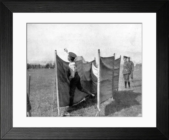 Framed Print : Grenade-throwing contest Framed Print : Grenade-throwing contest