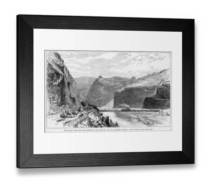 Framed Print : Pakistan Bolan Pass Framed Print : Pakistan Bolan Pass
