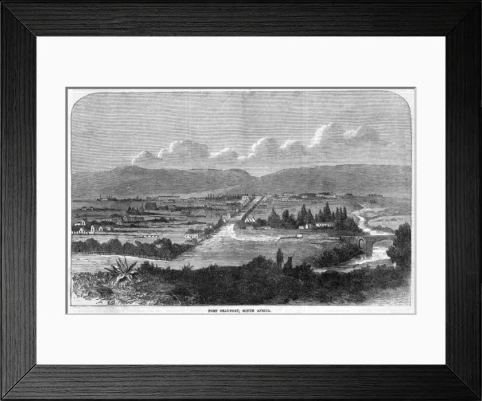 Framed Print : S Africa Fort Beaufort Framed Print : S Africa Fort Beaufort