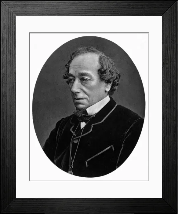 Framed Print : Benjamin Disraeli, (1804-1881) Framed Print : Benjamin Disraeli, (1804-1881)