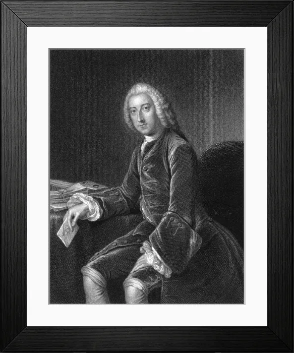 Framed Print : William Pitt, 1st Earl of Chatham (1708-1778) Framed Print : William Pitt, 1st Earl of Chatham (1708-1778)