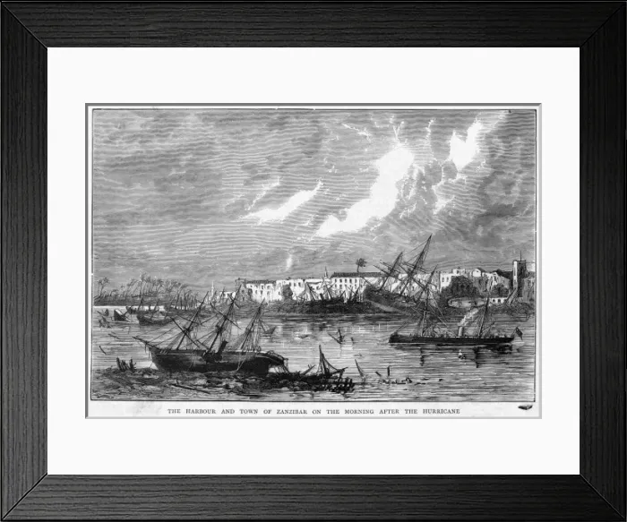 Framed Print : Tanzania Zanzibar Framed Print : Tanzania Zanzibar