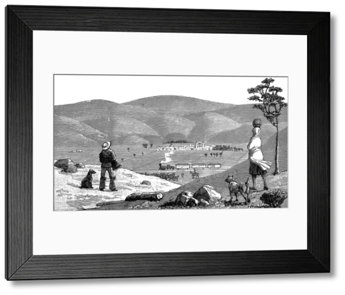 Framed Print : America. On the Southern Route from San Francisco to New Yor Framed Print : America. On the Southern Route from San Francisco to New Yor