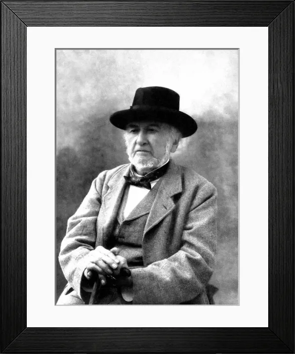 Framed Print : W. E. Gladstone, Cannes, 1898 Framed Print : W. E. Gladstone, Cannes, 1898