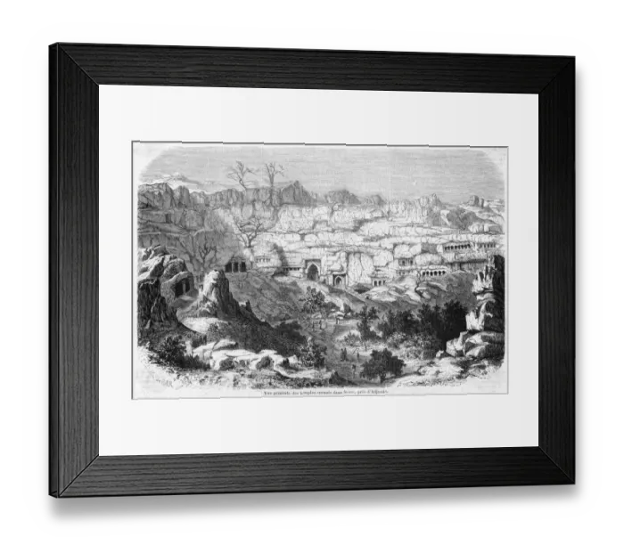 Framed Print : India Ajanta Framed Print : India Ajanta