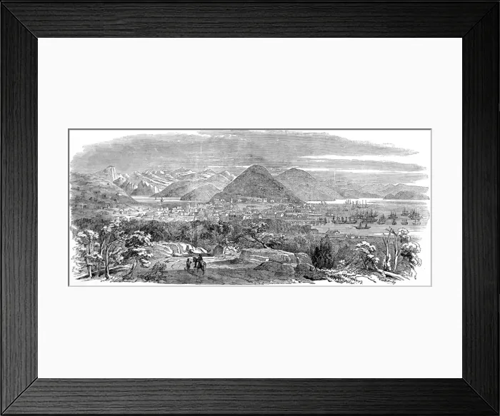 Framed Print : California. San Francisco and Sacramento. San Francisco, gen Framed Print : California. San Francisco and Sacramento. San Francisco, gen