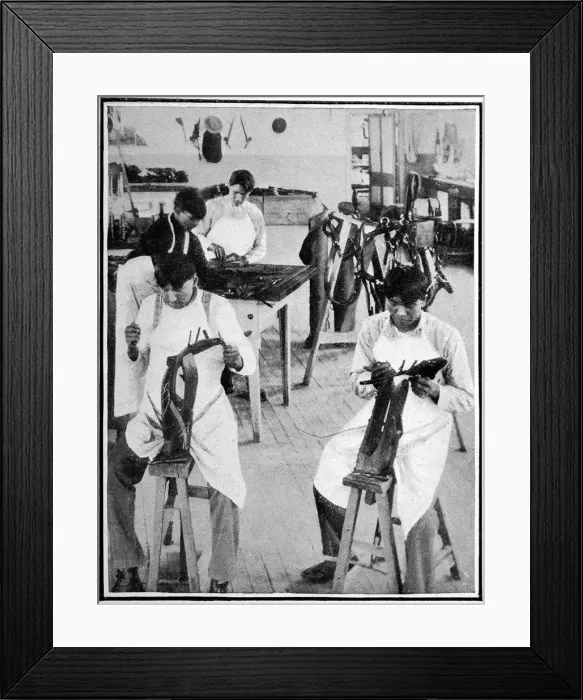 Framed Print : American Indians. The peaceful extinction of the red indian Framed Print : American Indians. The peaceful extinction of the red indian