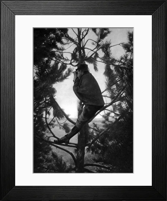 Framed Print : A French look-out Framed Print : A French look-out