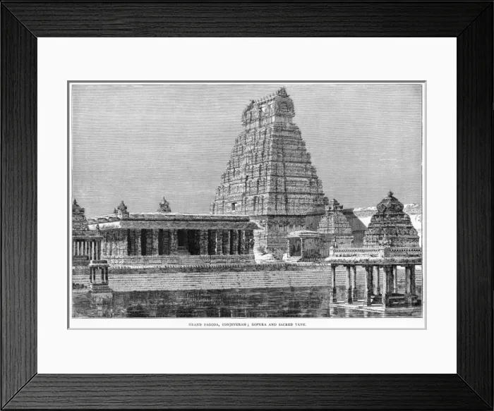 Framed Print : India Kanchipuram Framed Print : India Kanchipuram