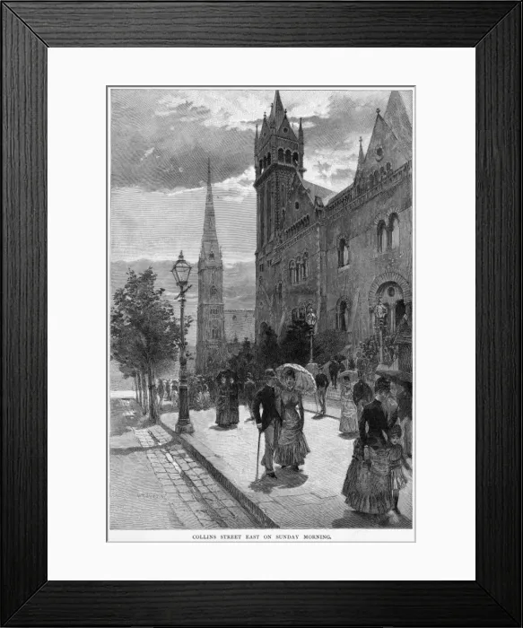 Framed Print : Australia Melbourne Framed Print : Australia Melbourne