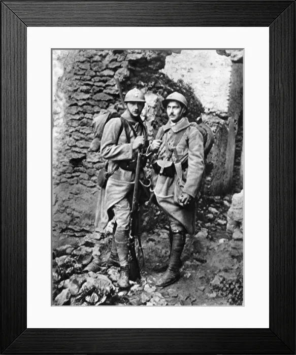 Framed Print : The Fantassins of France Framed Print : The Fantassins of France