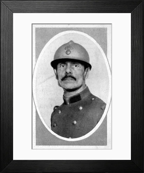 Framed Print : New French steel helmet Framed Print : New French steel helmet