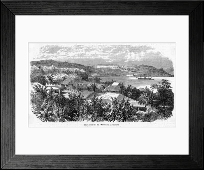 Framed Print : Pacific New Caledonia Framed Print : Pacific New Caledonia