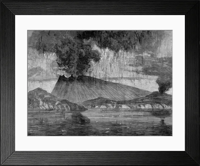 Framed Print : The Crater of Santorin Framed Print : The Crater of Santorin