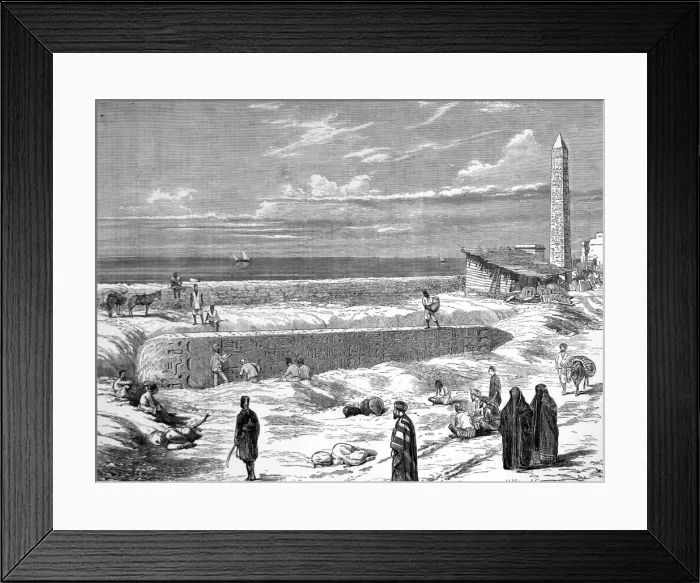 Framed Print : Cleopatras Needle, Alexandria Framed Print : Cleopatras Needle, Alexandria