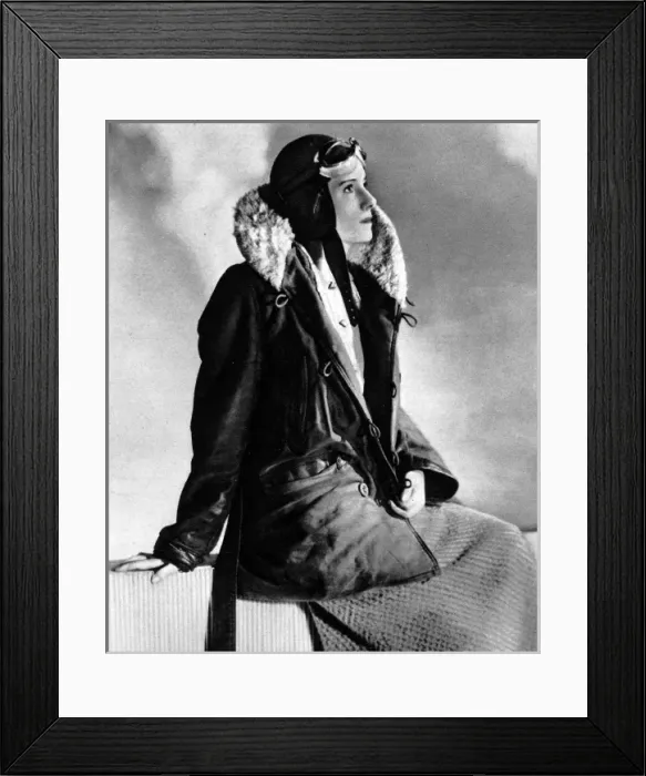 Framed Print : Jean Batten (1909-1982) Framed Print : Jean Batten (1909-1982)